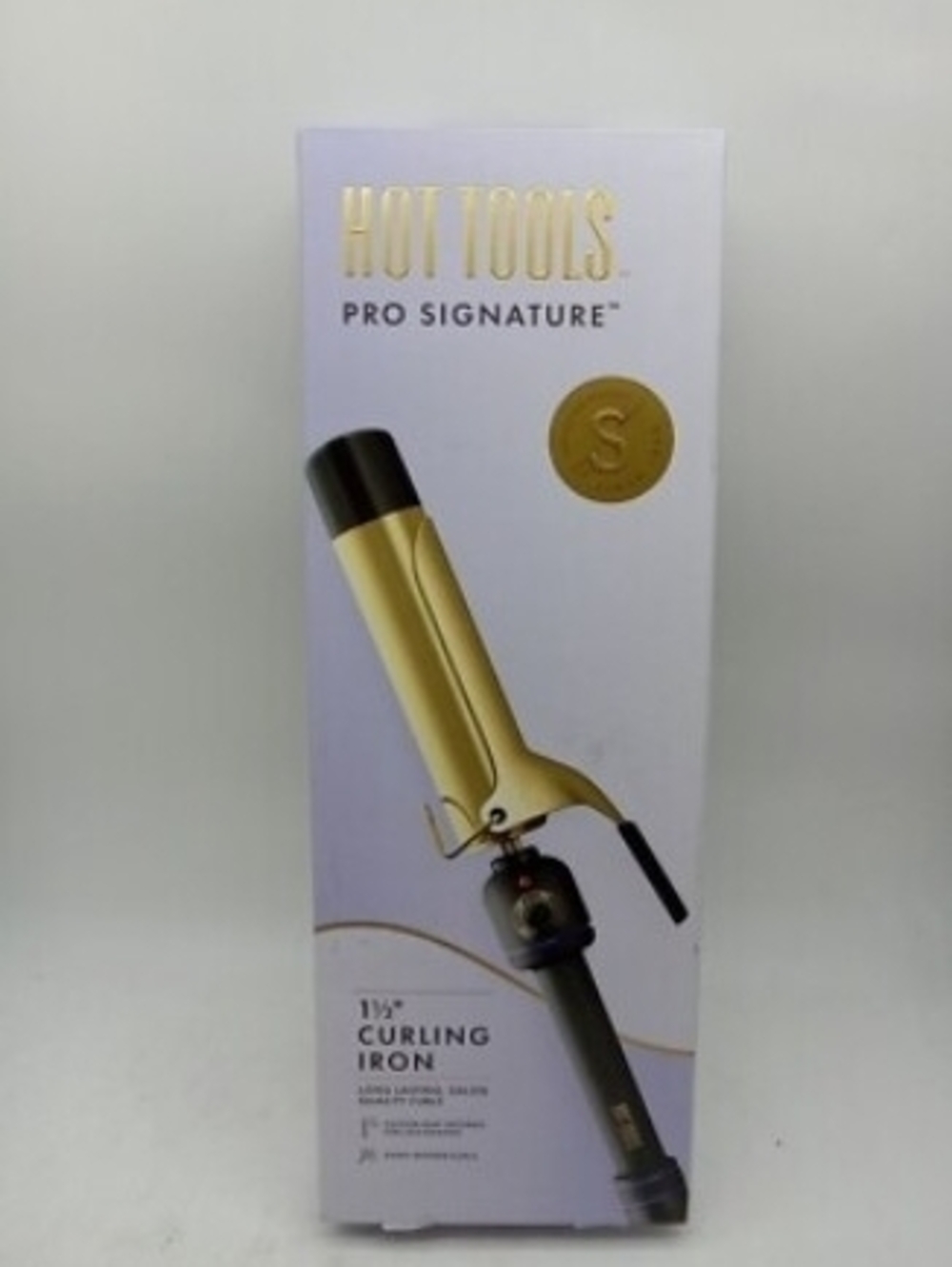 Hot Tools Pro Signature 1½" Gold Curling Iron